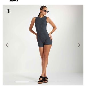 Fendi x Skims Black Sleeveless mid bodysuit